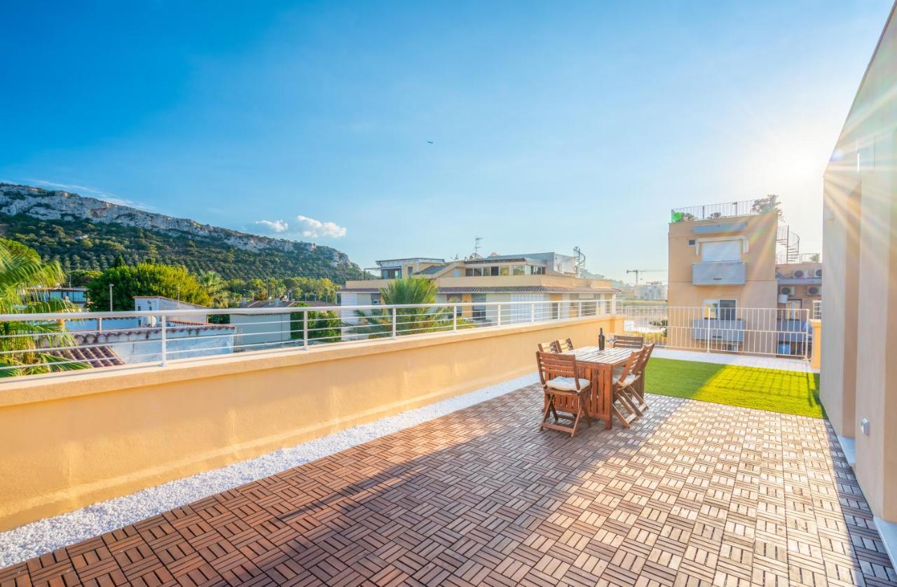 Апартаменты Terrazza Sella Del Diavolo - Vista Mare - Wifi Ac Кальяри Экстерьер фото