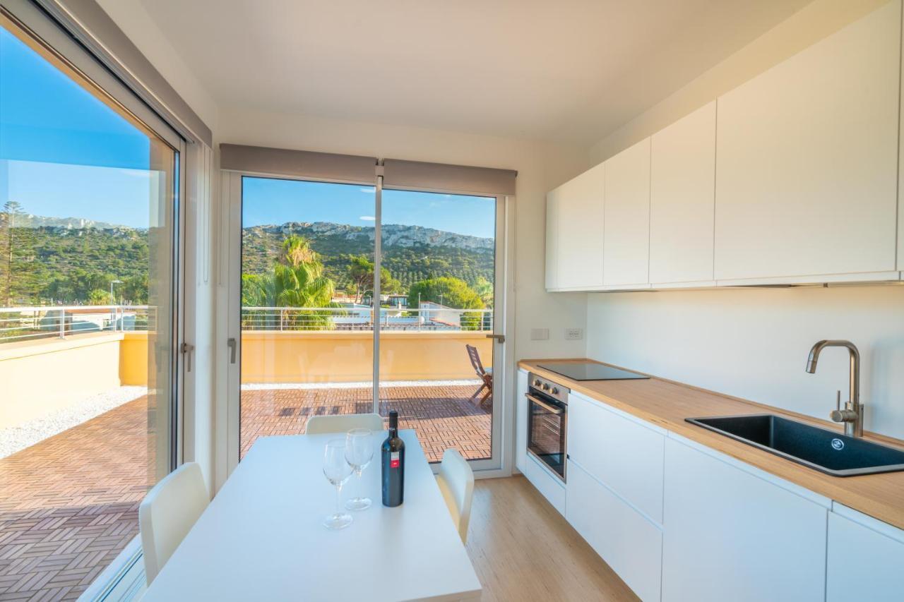Апартаменты Terrazza Sella Del Diavolo - Vista Mare - Wifi Ac Кальяри Экстерьер фото